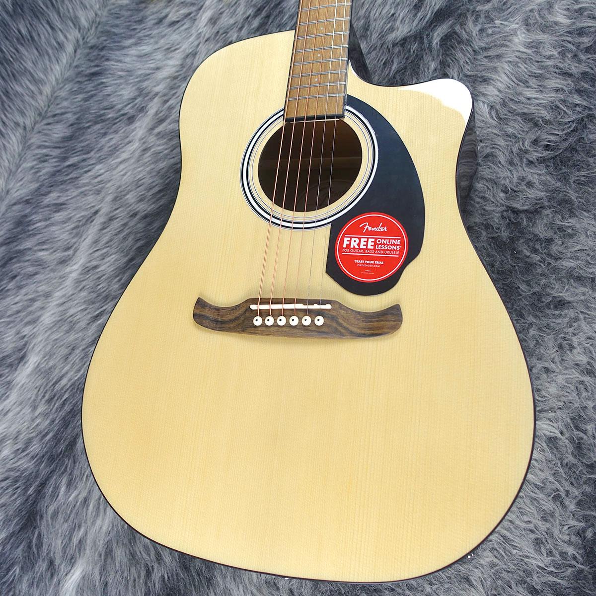 FA-125CE Walnut Fingerboard Natural Fender アコースティックギター 