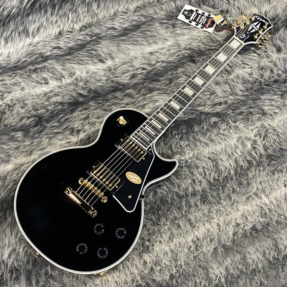 Les Paul Custom Ebony Epiphone エレクトリックギター レスポール
