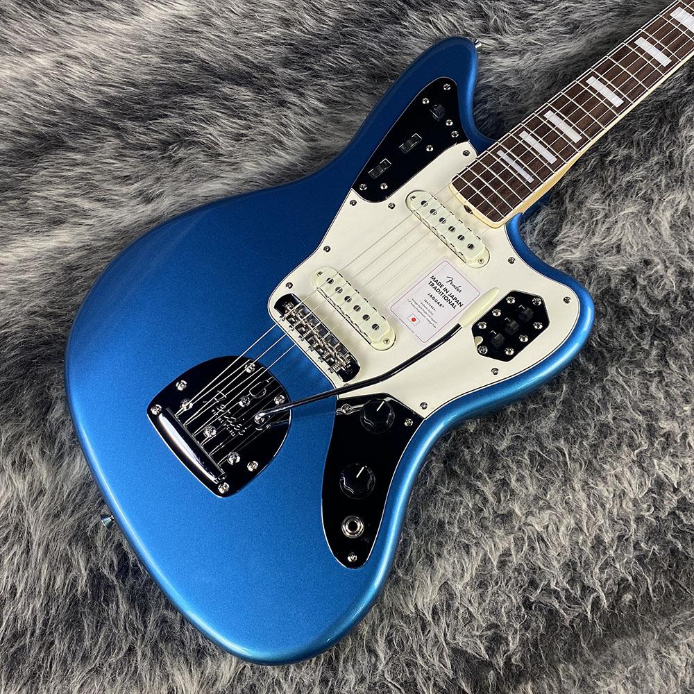 Made in Japan Traditional Late 60s Jaguar Lake Placid Blue Fender