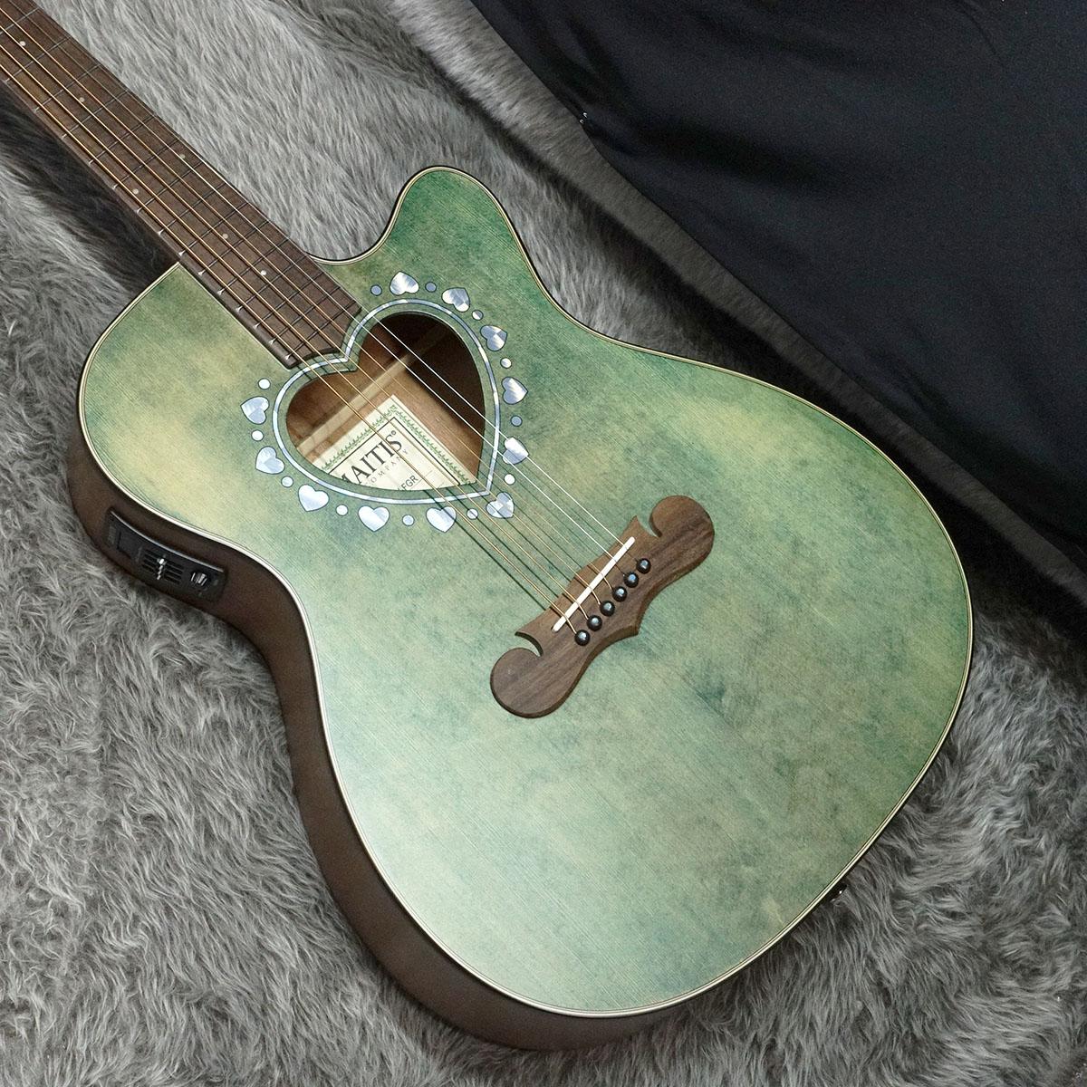 CAF-80HCW Forest Green ZEMAITIS エレクトリック・アコースティック