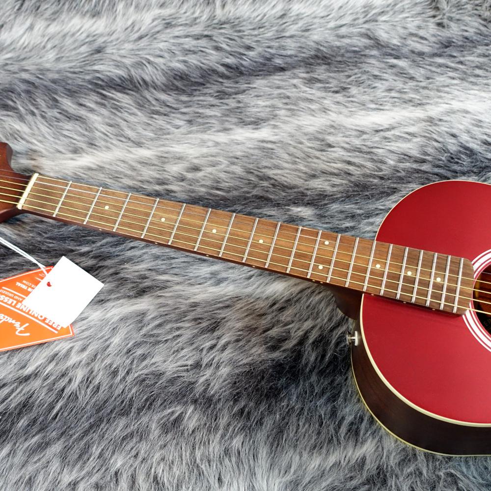 FSR Sonoran Mini Candy Apple Red with Competition Stripes Fender