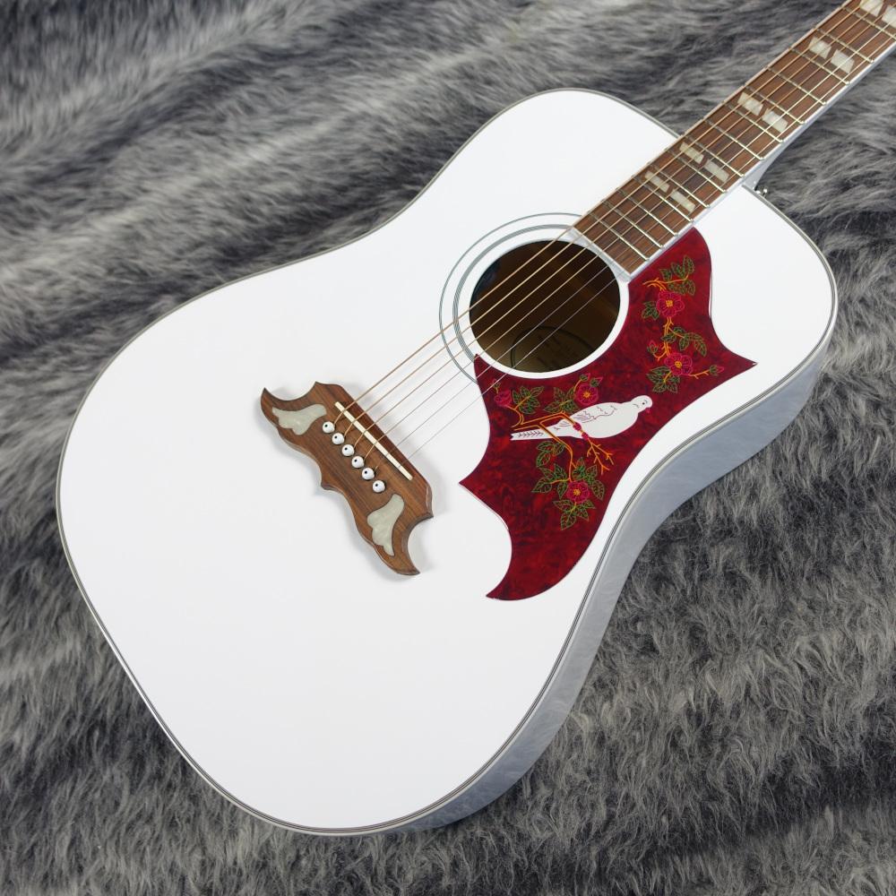 エピフォン Dove Pro  アコースティックギター 白色 Epiphone Dove Studio Limited-Edition Guitar Center-Exclusive