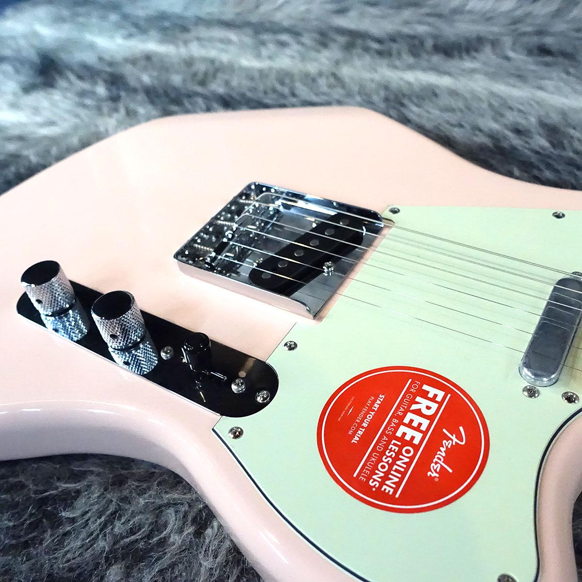 Paranormal Offset Telecaster Shell Pink Squier エレクトリック