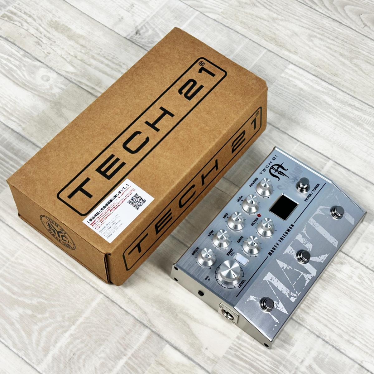 Marty Friedman Signature SansAmp MF1 Tech 21 ギター用エフェクター
