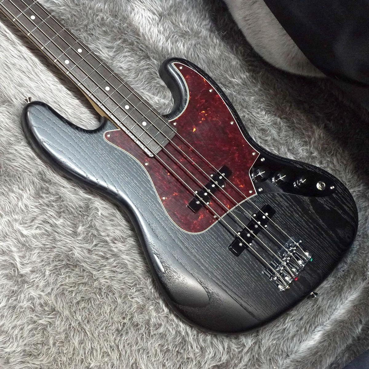 Made in Japan Limited Jazz Bass Raw Ash RW Black Fender Japan