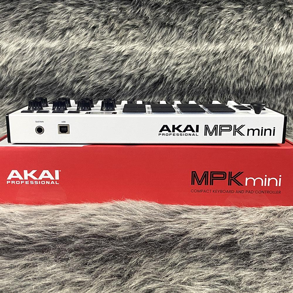 MPK mini MK3 White AKAI MIDI関連機器 MIDIキーボード 商品詳細
