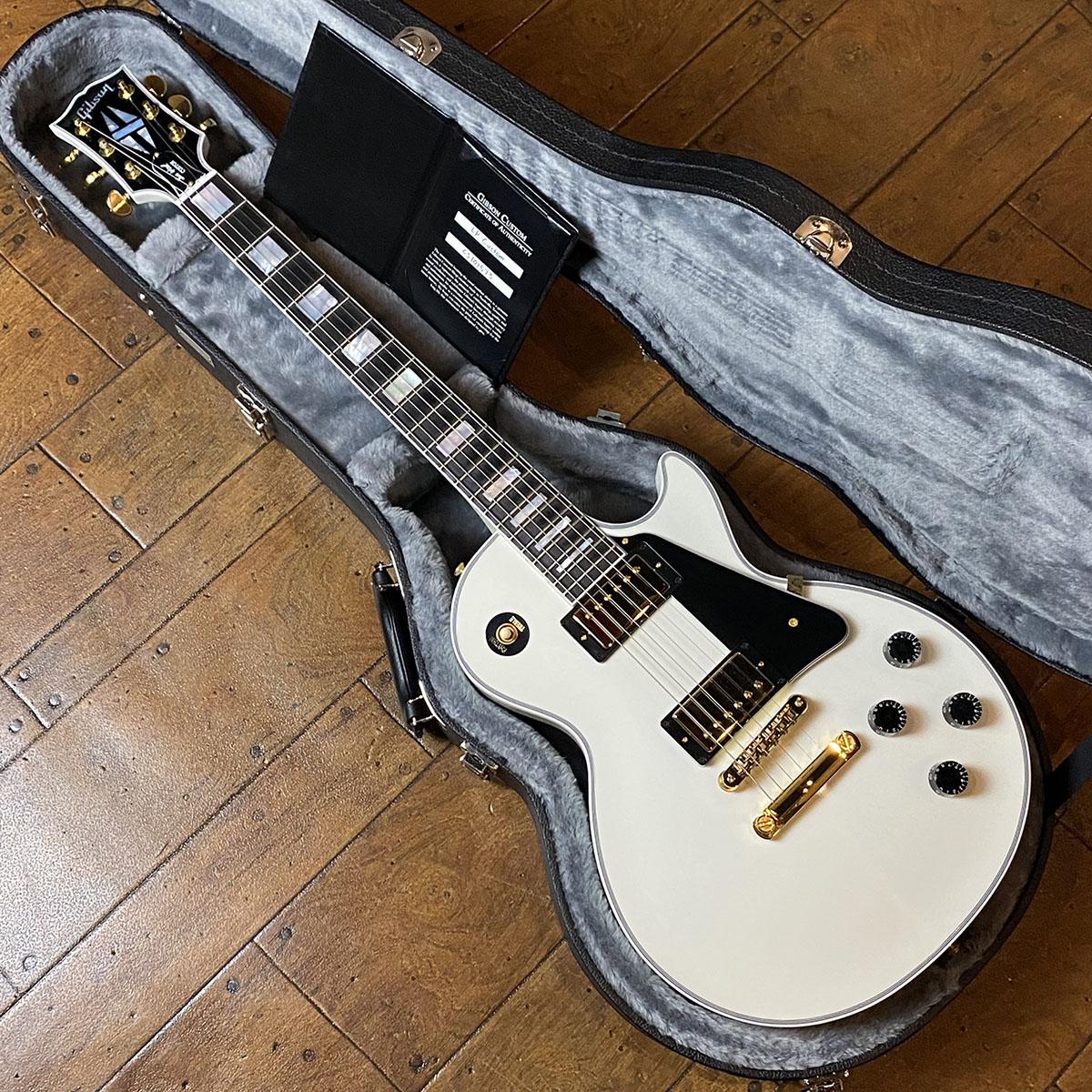 Les Paul Custom Ebony Fingerboard Alpine White 2021 Gibson Custom