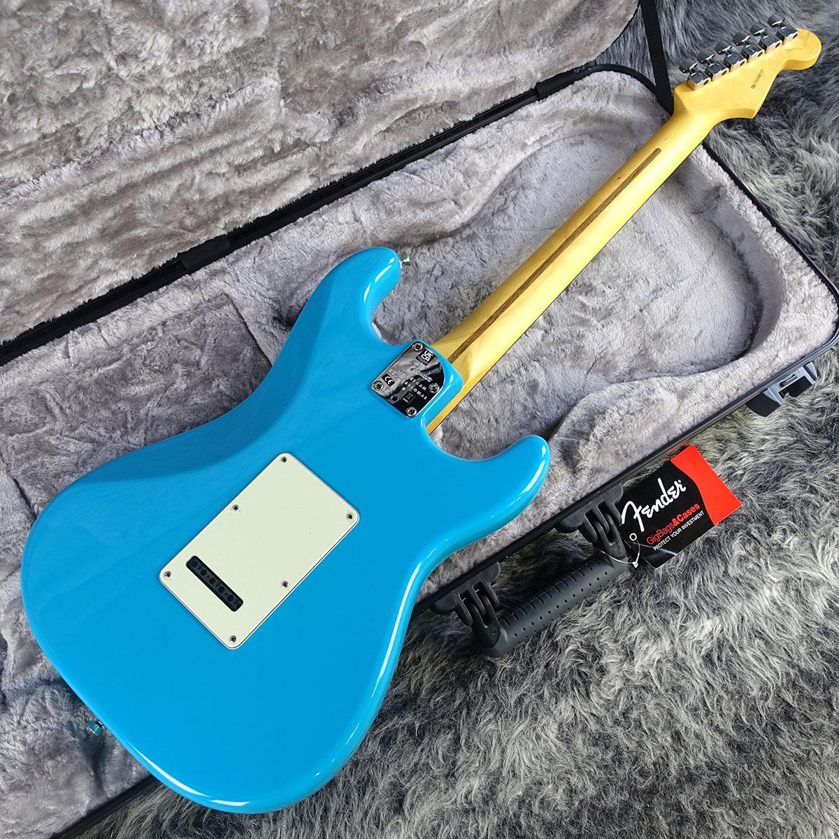 American Professional II Stratocaster Left-Hand Miami Blue【B級