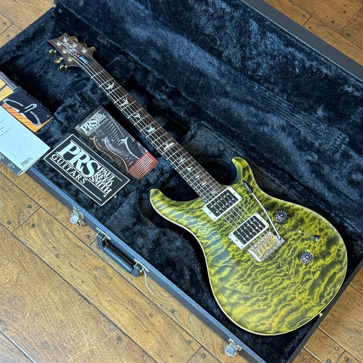2016 Limited Custom 24 10 Top Quilt Satin Jade Paul Reed Smith 