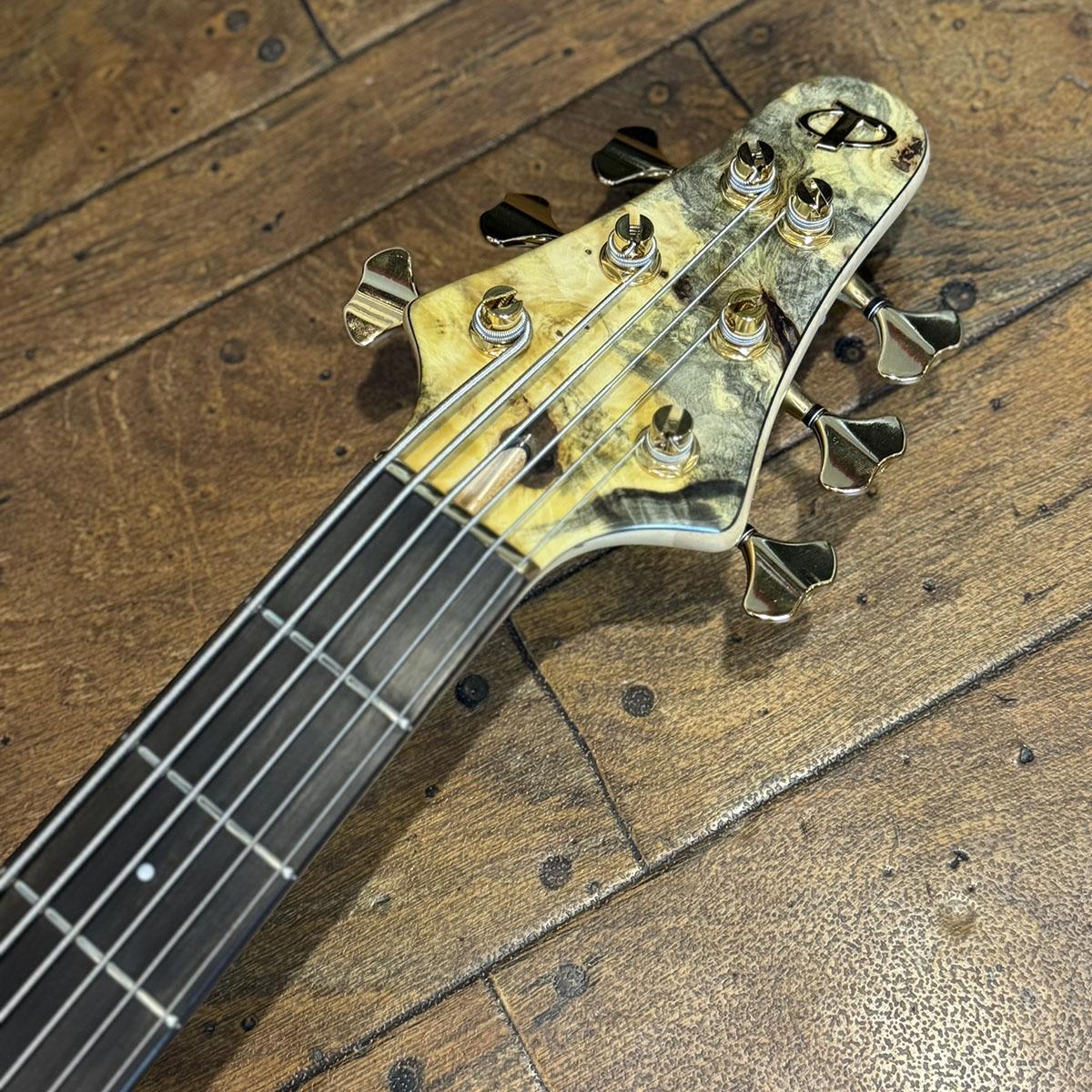 TWB-6 EX HYB-III Buckeye Burl Top Custom Pickups TUNE