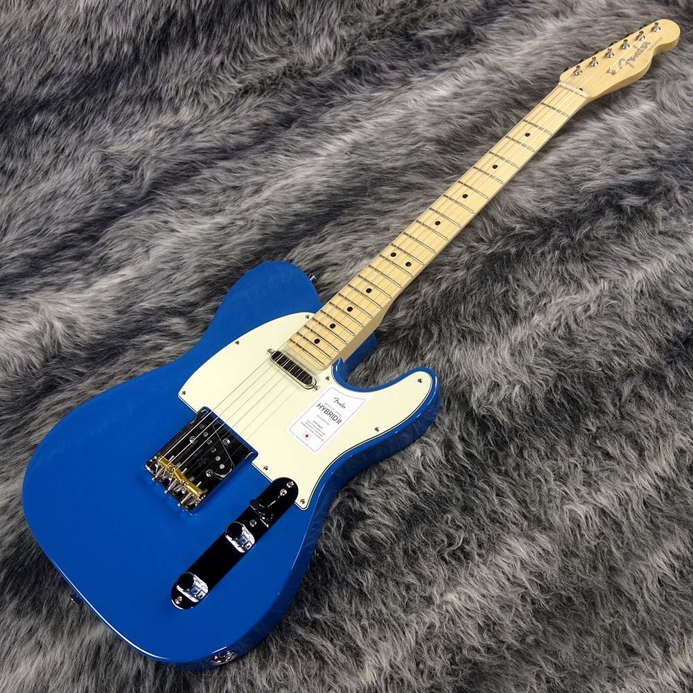 Made in Japan Hybrid II Telecaster Forest Blue Fender