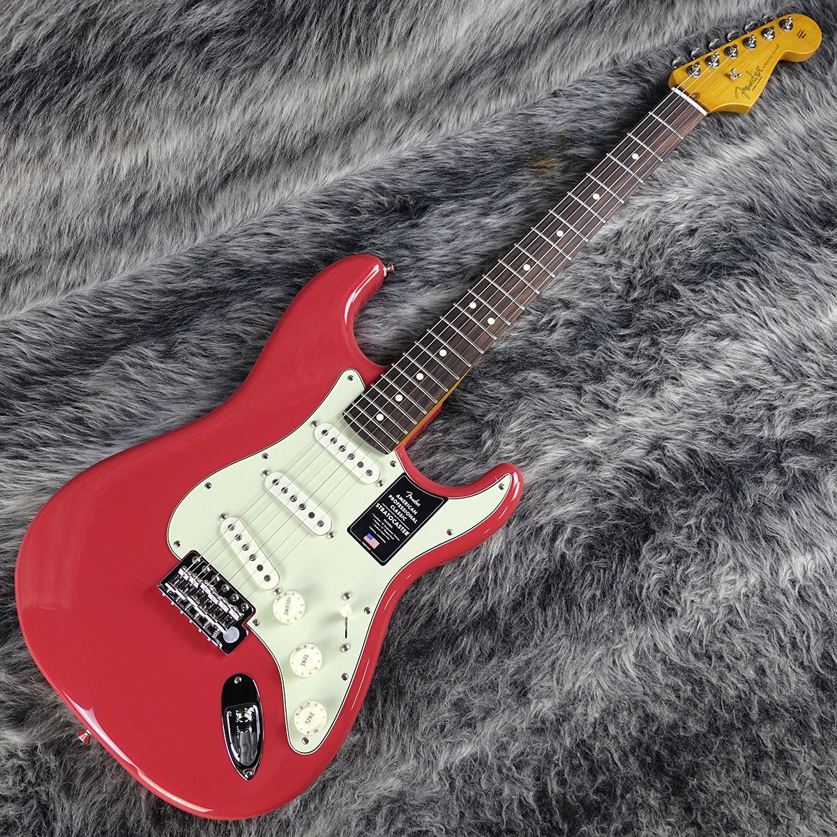 American Professional Classic Stratocaster Faded Dakota Red Fender