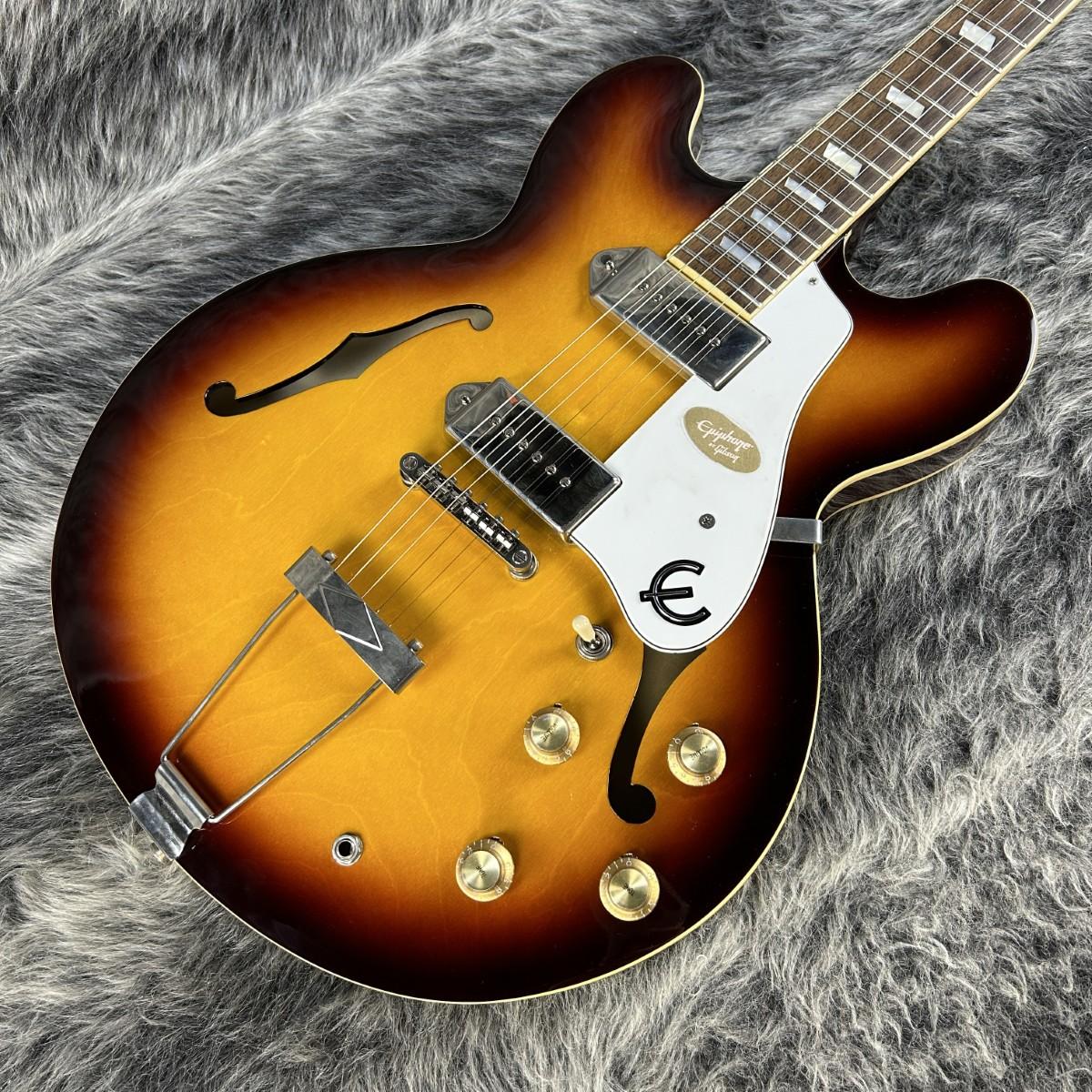 Casino Vintage Sunburst Epiphone エレクトリックギター フルアコ