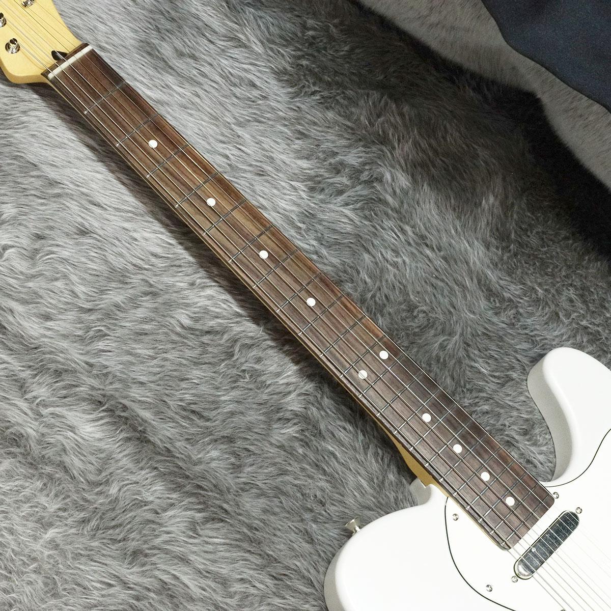 Made in Japan Limited Telecaster Thinline RW Kusumi White Fender