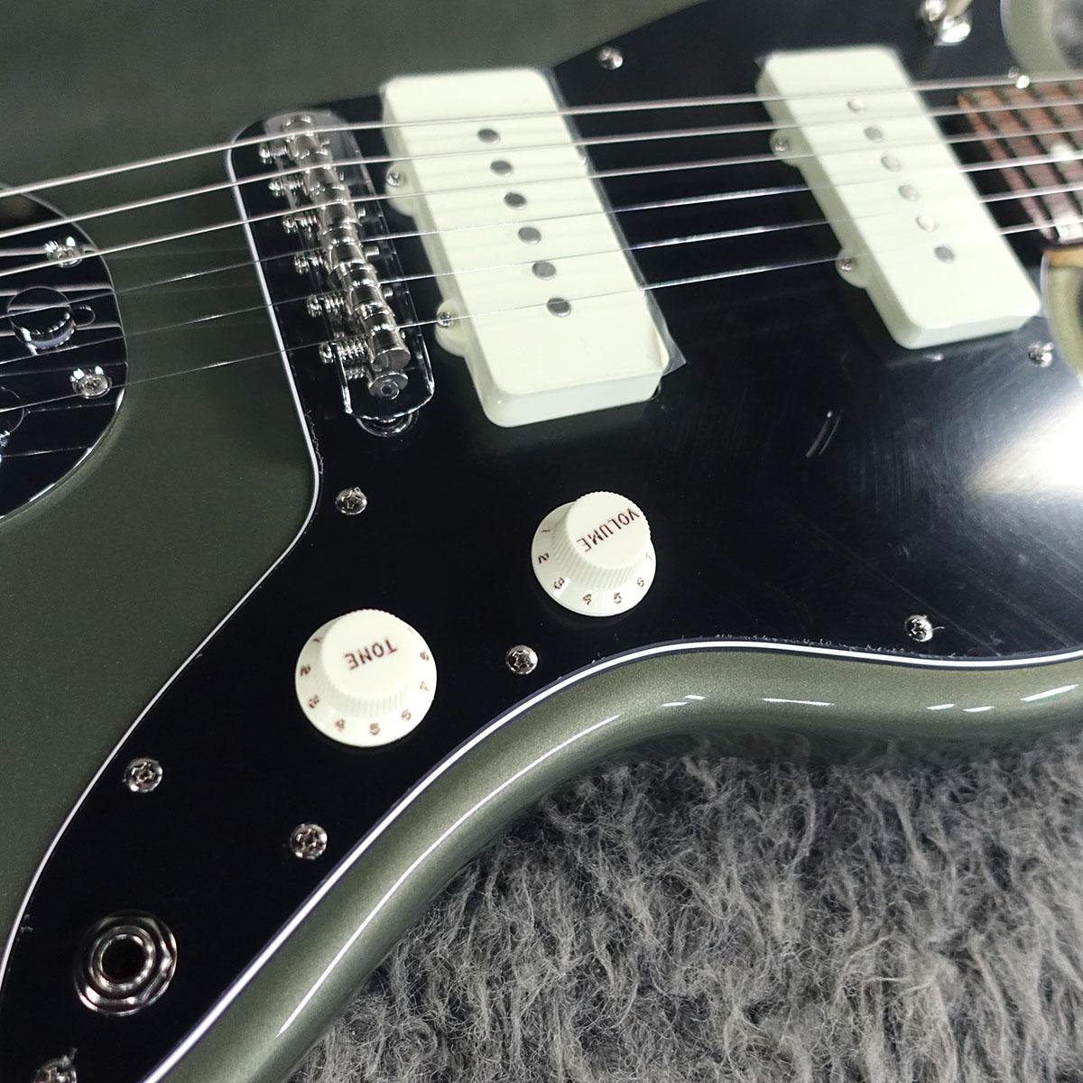 Made In Japan Hybrid II Jazzmaster Jasper Olive Metallic with