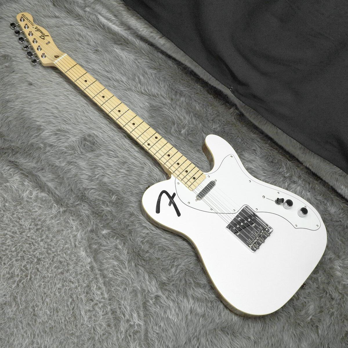 Made in Japan Limited F-Hole Telecaster Thinline MN Arctic Pearl