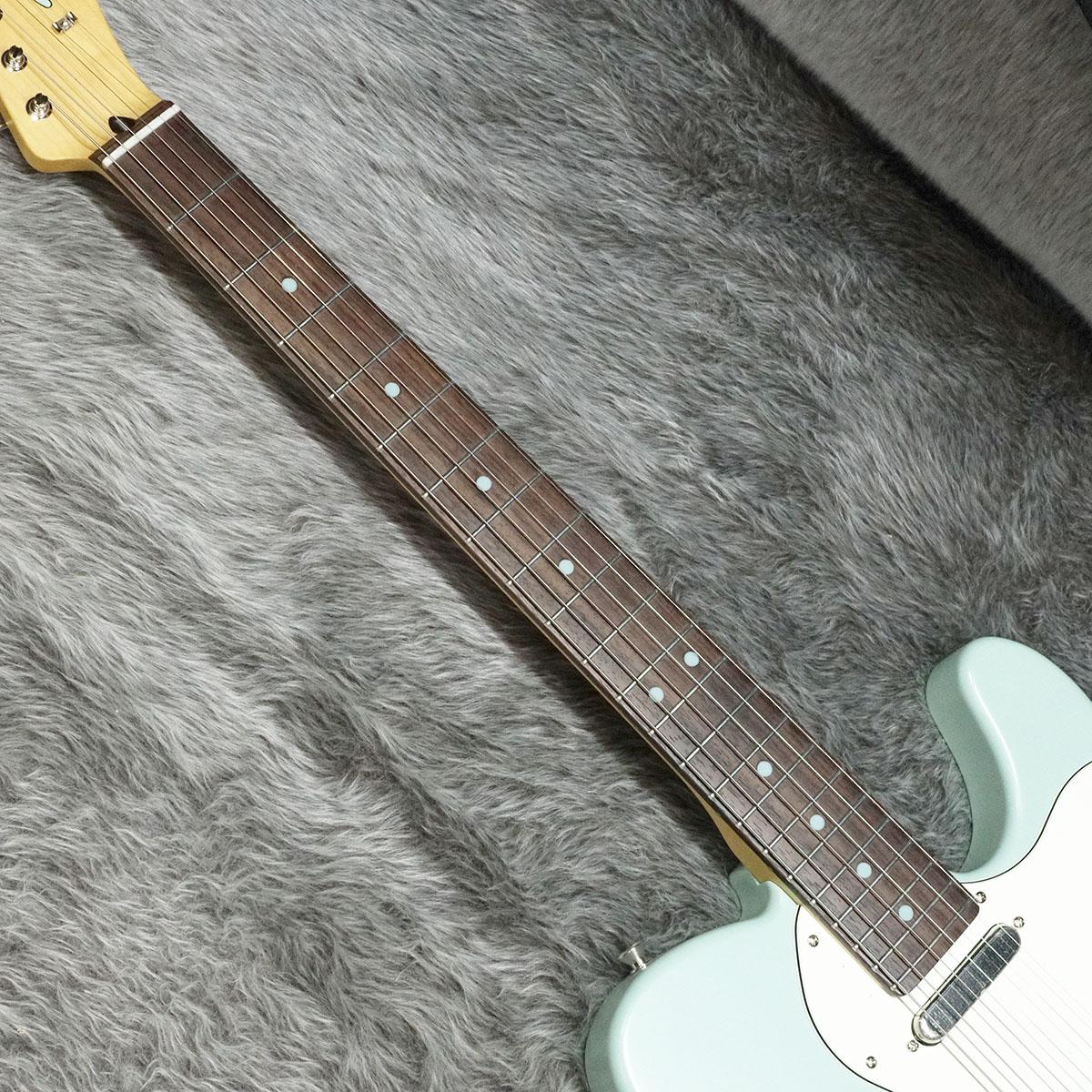 Made in Japan Limited Telecaster Thinline RW Kusumi Green Fender