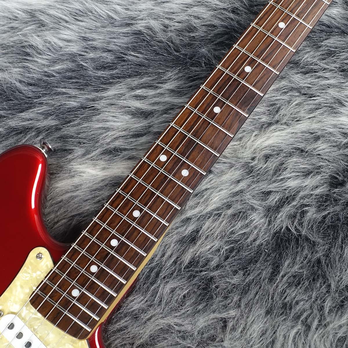 Cyclone Candy Apple Red Squier エレクトリックギター ムスタング