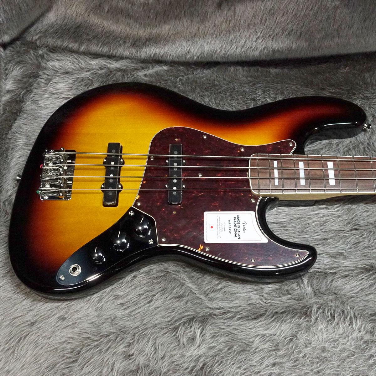 FSR Made in Japan Traditional Late 60s Jazz Bass RW 3-Color
