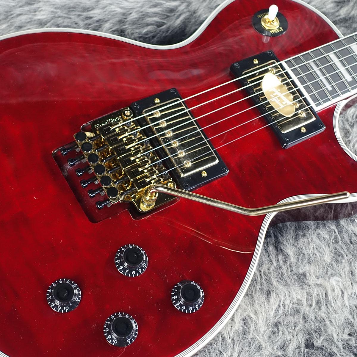 Alex Lifeson Les Paul Custom Axcess Quilt Ruby Epiphone
