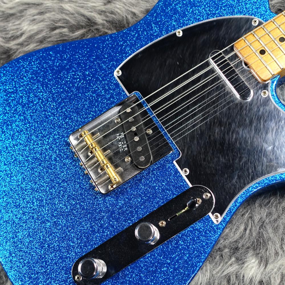 J Mascis Telecaster Maple Fingerboard Bottle Rocket Blue Flake