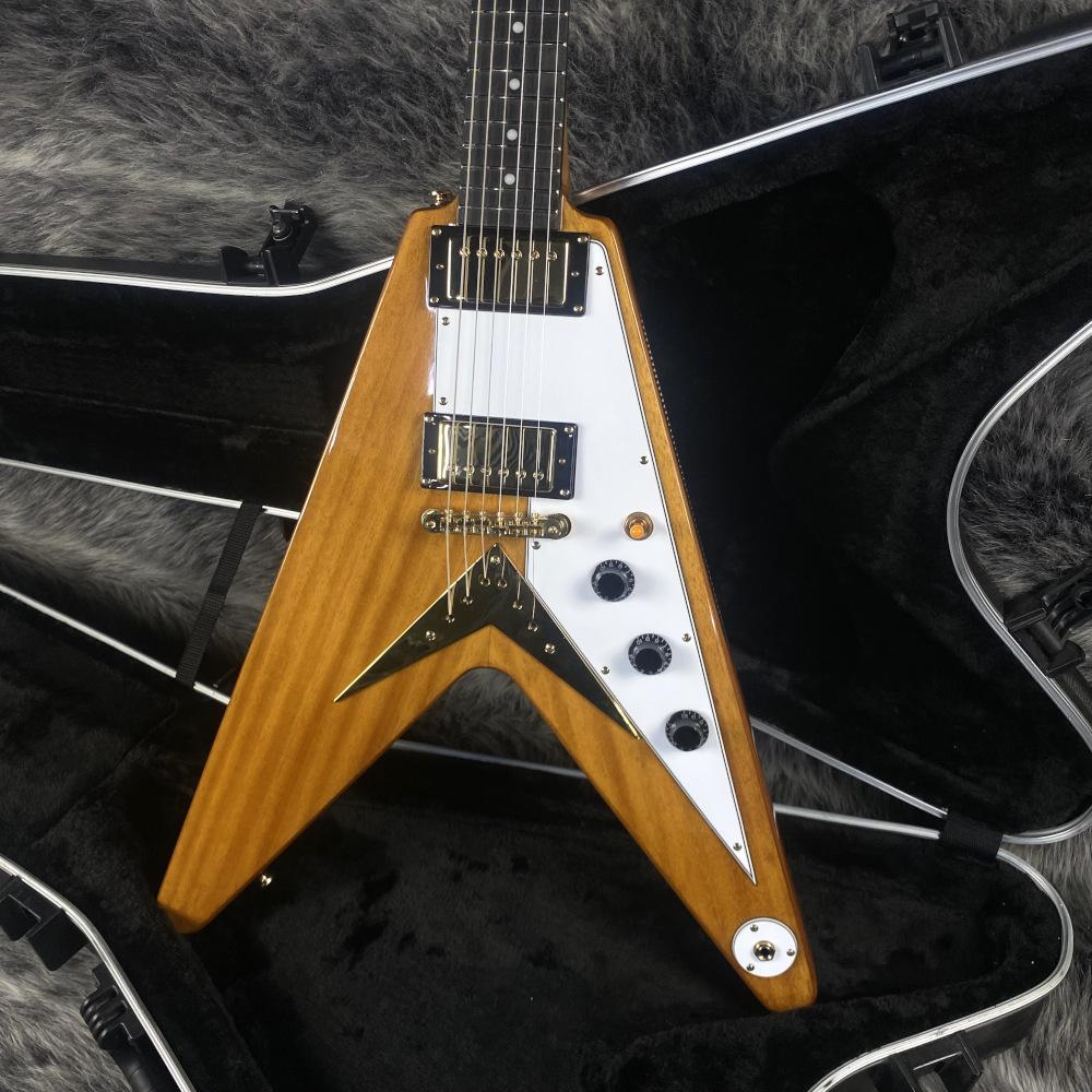 1958 Korina Flying V Natural Epiphone エレクトリックギター Vタイプ