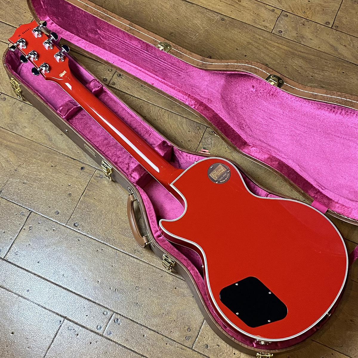 70s Les Paul Custom Ebony Top Red Back Gibson Custom Shop