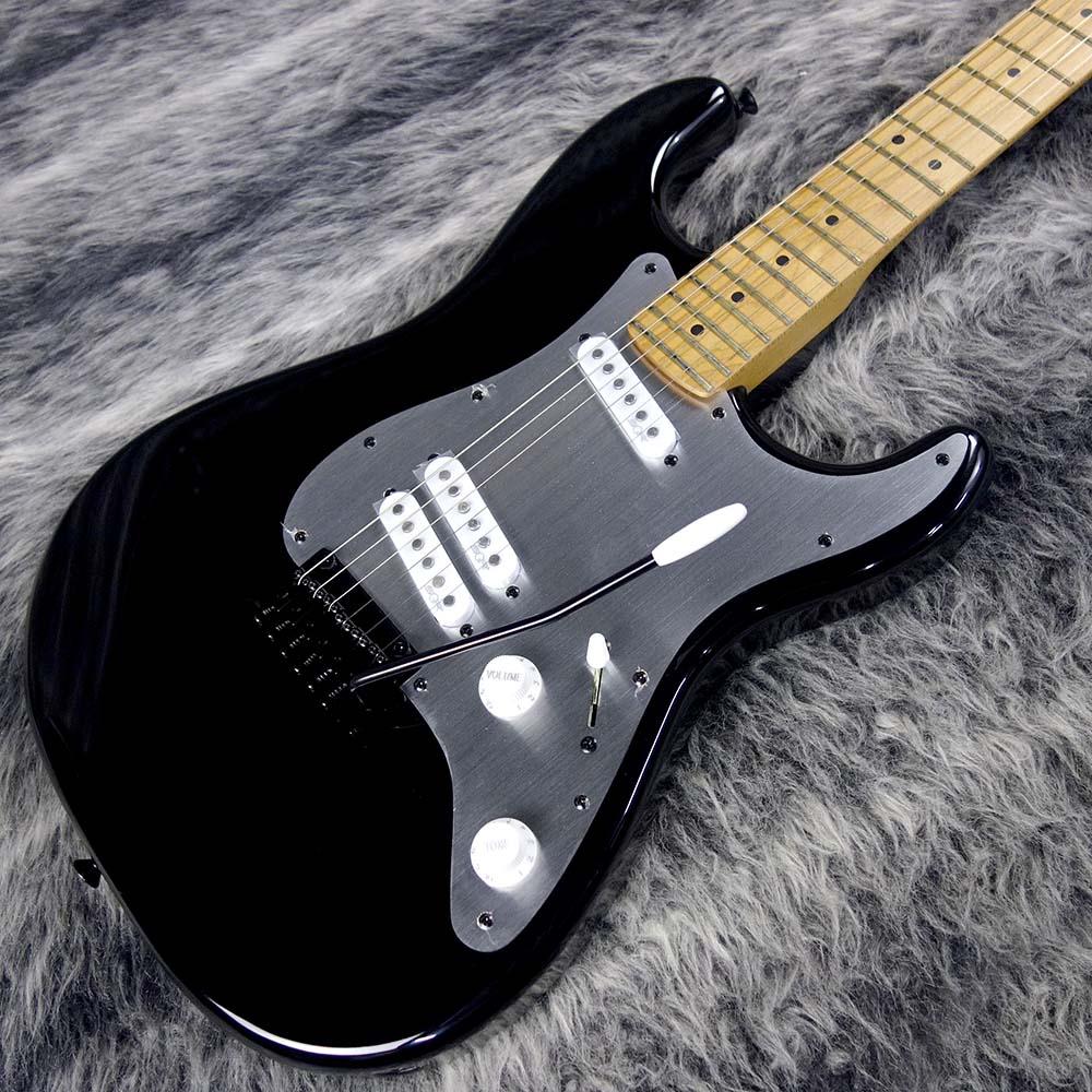 Contemporary Stratocaster Special Silver Anodized Pickguard Black