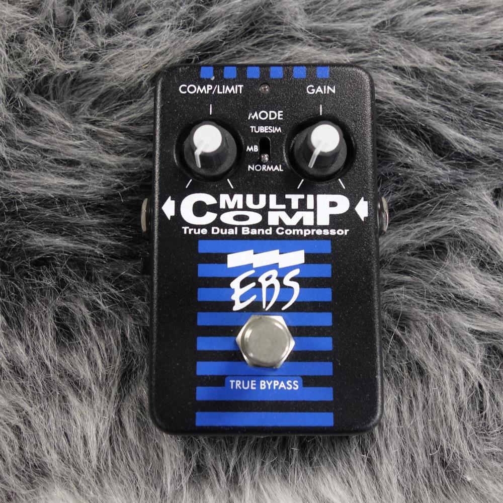 EBS MULTIP COMP ベースエフェクター EBS MULTICOMP: ベース用コンプの大定番モデル - Supernice!エフェクター