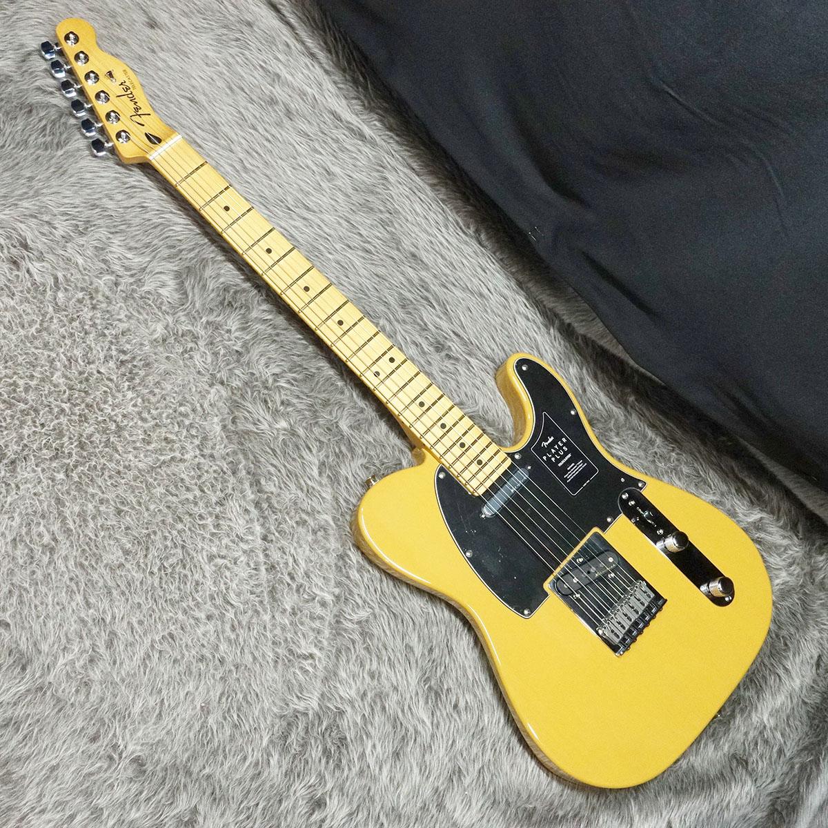 Player Plus Telecaster MN Butterscotch Blonde Fender