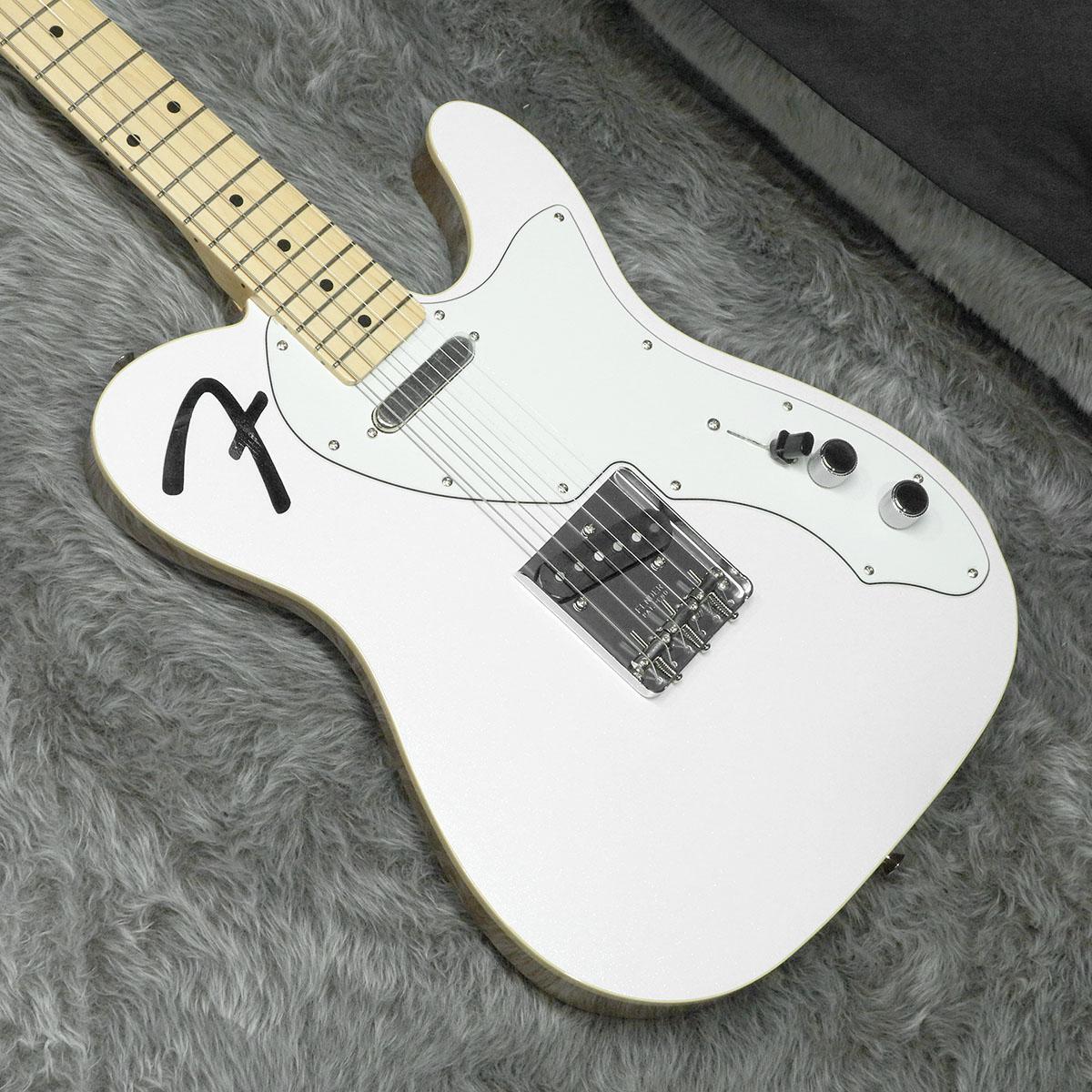 Made in Japan Limited F-Hole Telecaster Thinline MN Arctic Pearl