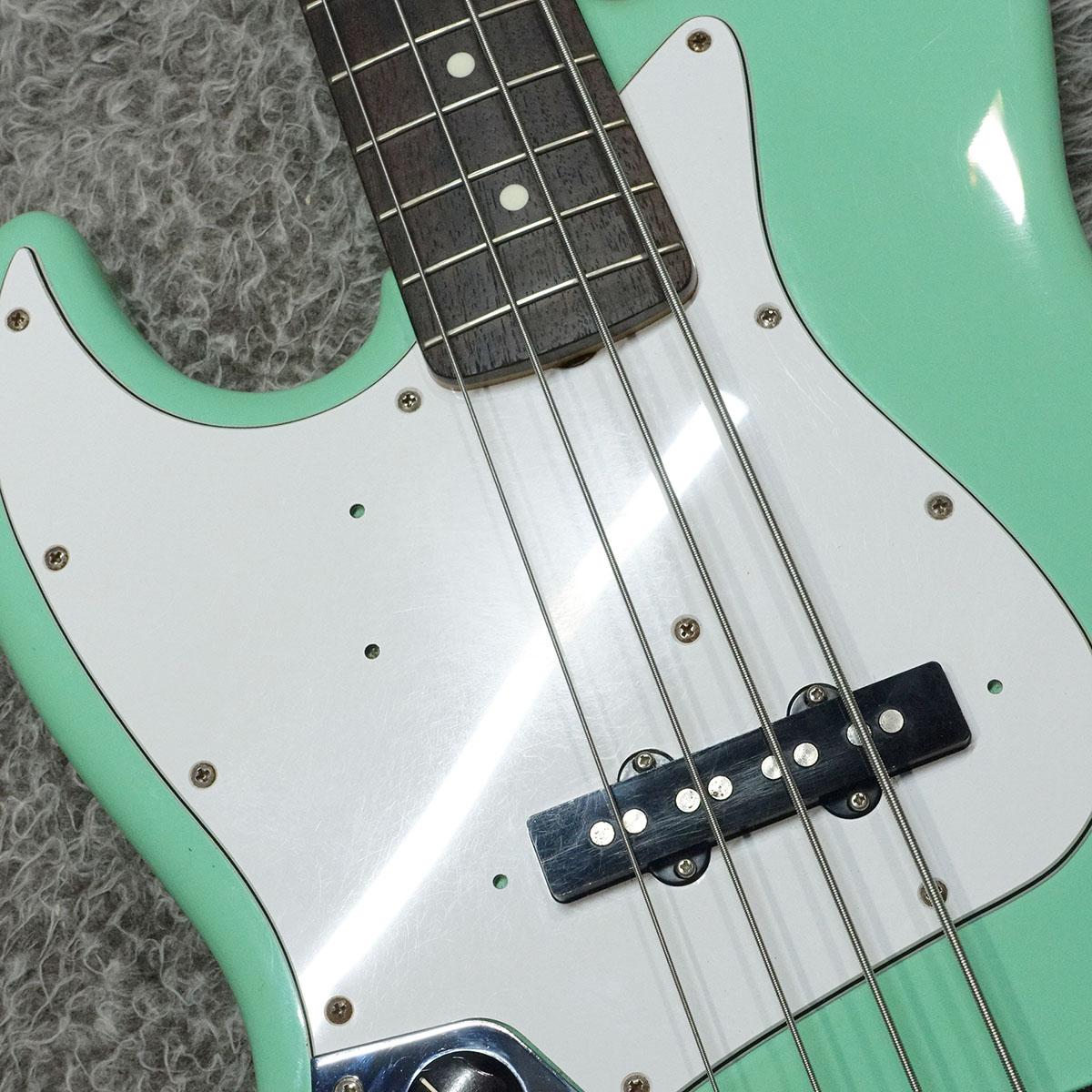 Made In Japan Traditional 60s Jazz Bass Left-Handed RW Surf Green