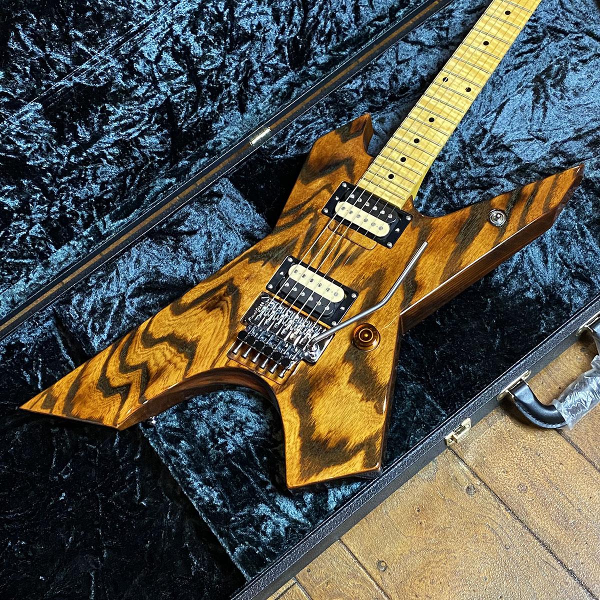 KG-Prime Signature Hickory Brown Killer エレクトリックギター 変形