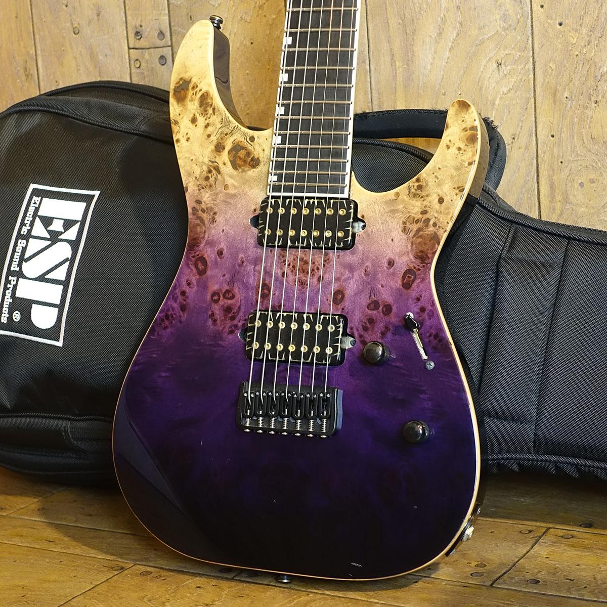 M-II 7NT HS BM / Purple Natural Fade E-II エレクトリックギター 