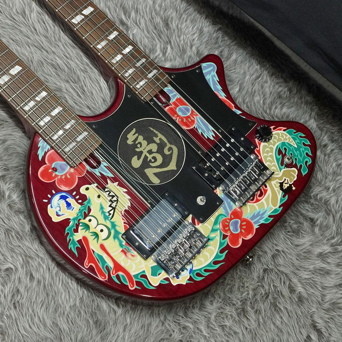 ギターZO-3限定品(新品) ZO FERNANDES ZO-3 BLUE フェルナンデス アンプ内蔵ギター
