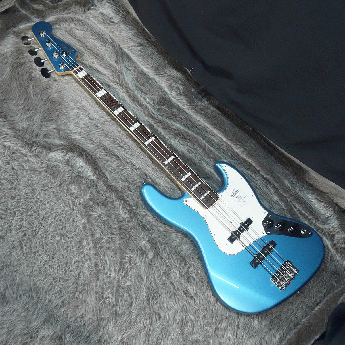 Made In Japan Traditional Late 60s Jazz Bass RW Lake Placid Blue