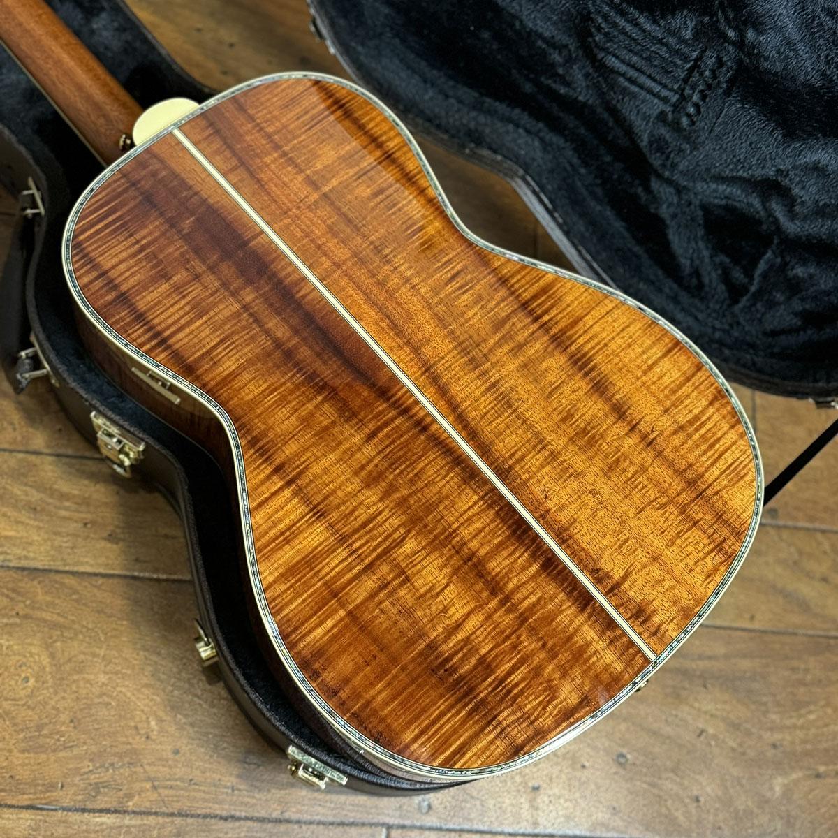 DSP400 All Solid Figured Hawaiian Koa Takamine アコースティック