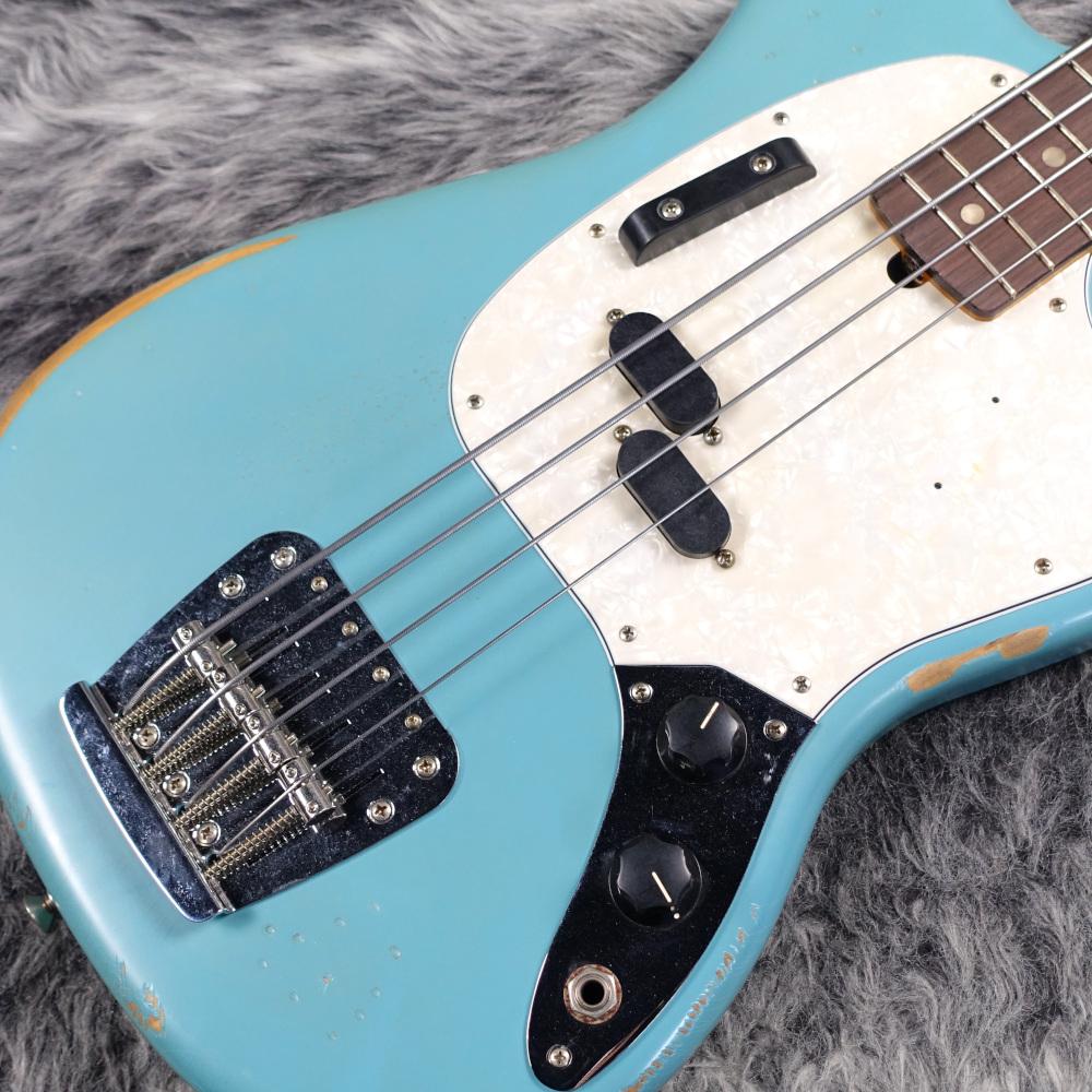 (未使用･未開封品)　Fender エレキベース JMJ Mustang BassR Faded Daphne Blue 6k88evb 未使用・未開封品) Fender エレキベース JMJ Mustang BassR Faded