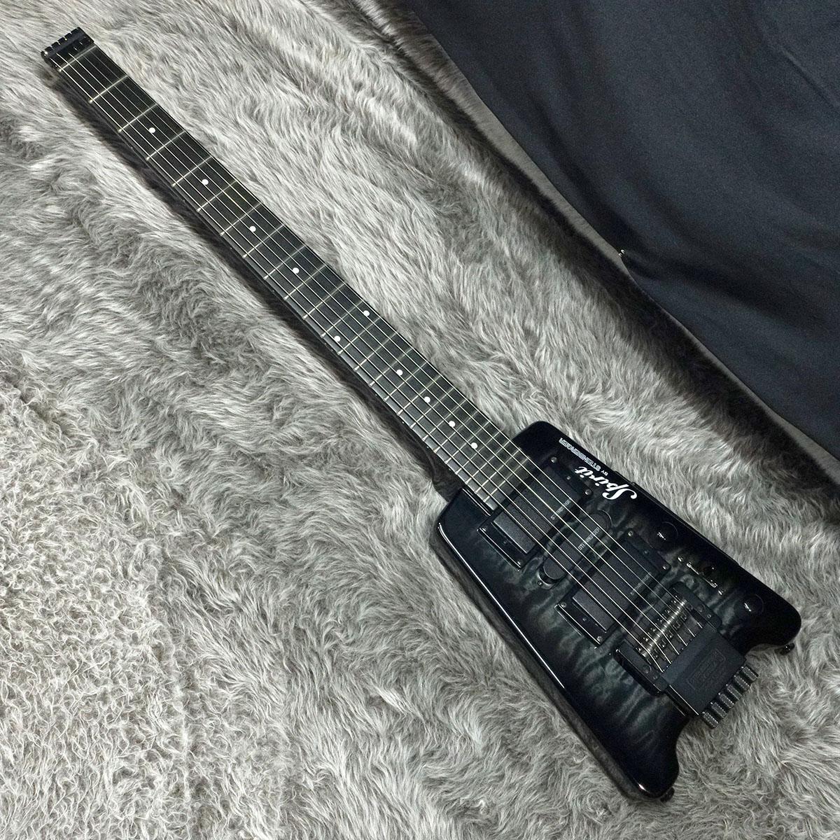 Spirit GT-Pro Quilt Top Deluxe Trans Black Steinberger