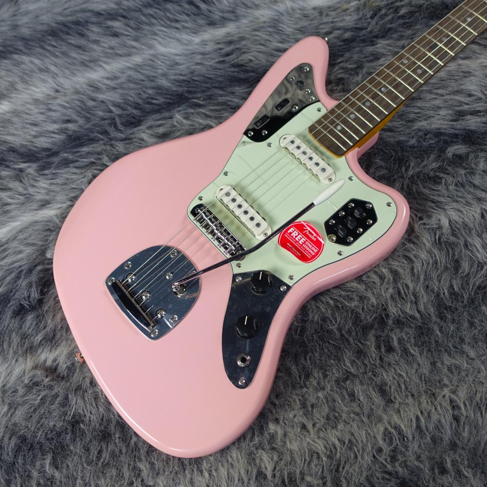 FSR Classic Vibe '60s Jaguar Matching Headstock Shell Pink Squier