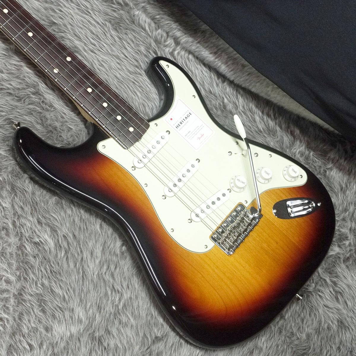 Made in Japan Heritage 60s Stratocaster RW 3-Color Sunburst Fender 