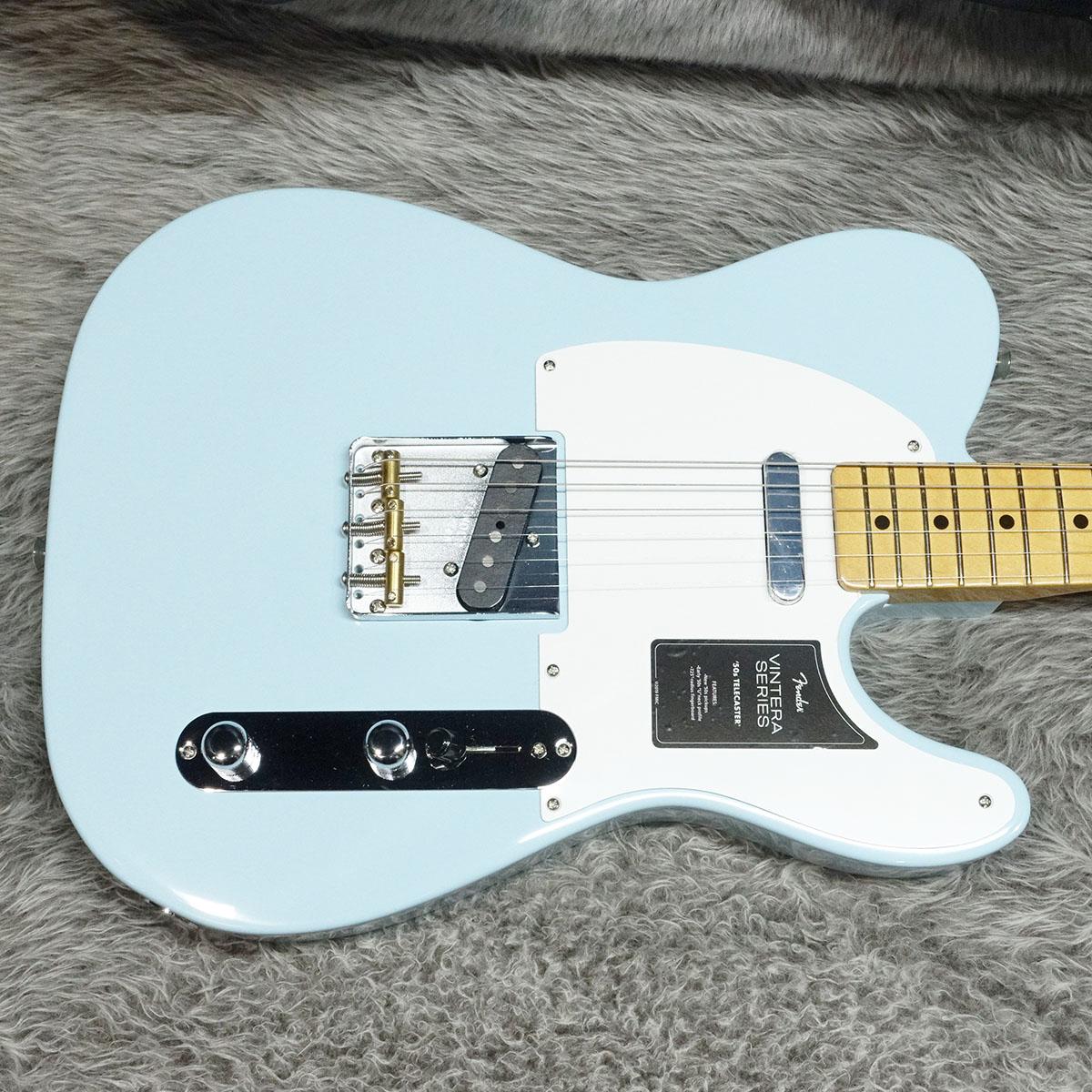 Vintera 50s Telecaster MN Sonic Blue Fender エレクトリックギター