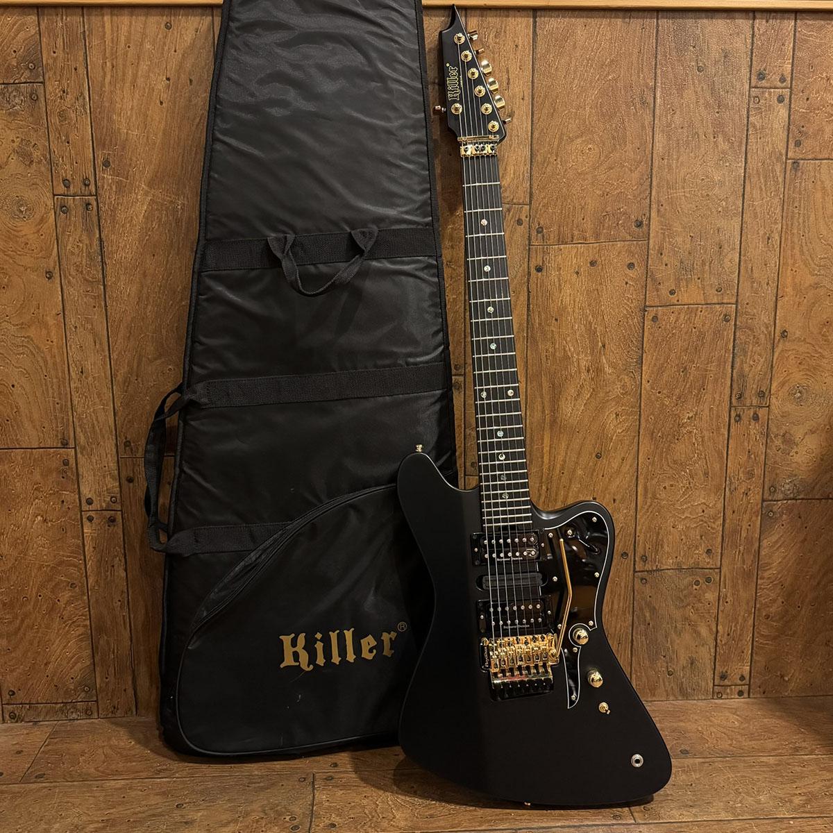 KG-Spellbind Seven Stealth black Killer エレクトリックギター 変形