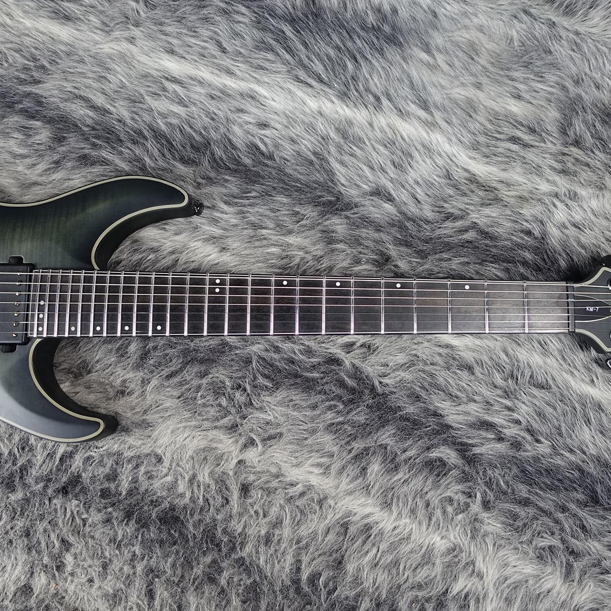 KM-7 Trans Black Satin SCHECTER エレクトリックギター ストラト