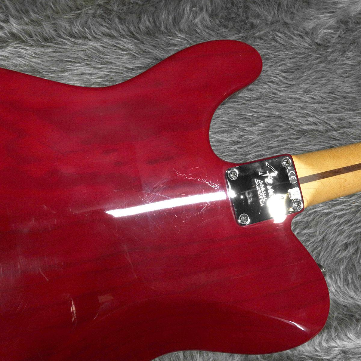 American Standard Telecaster RW Crimson Red Transparent Fender