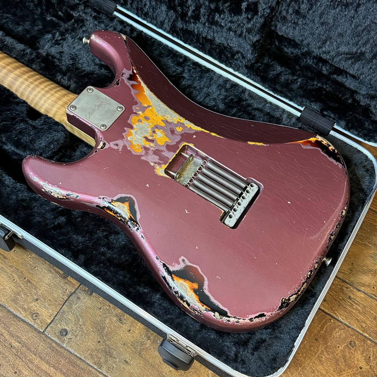 XSC-2 Roasted Flame Maple Neck Heavy Aged / Burgundy Mist over