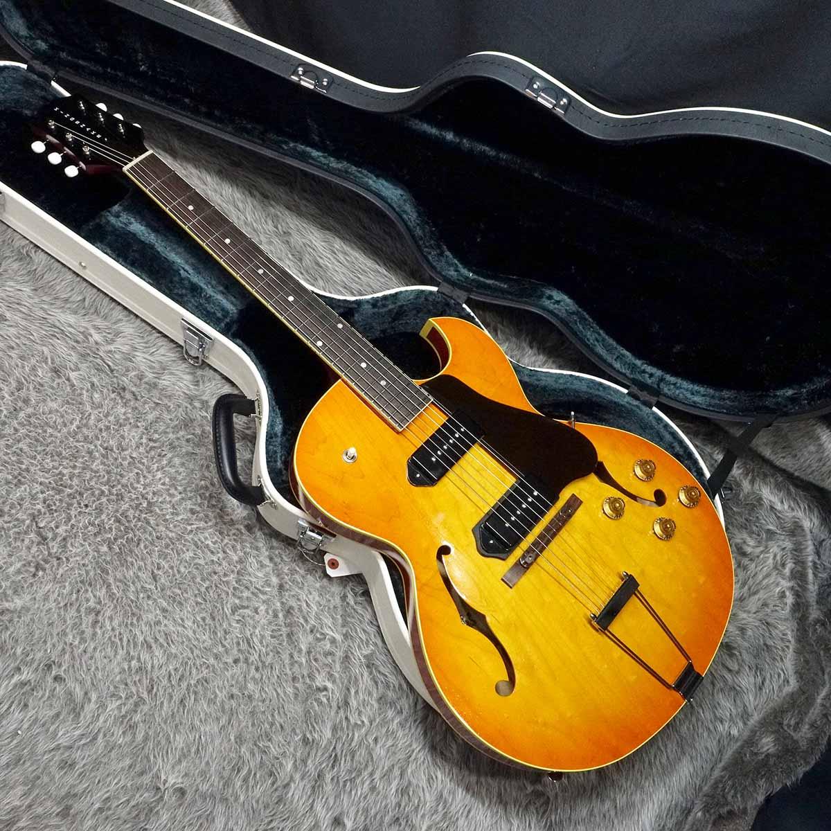 Curtis Poison Red Burst King Snake エレクトリックギター フルアコ