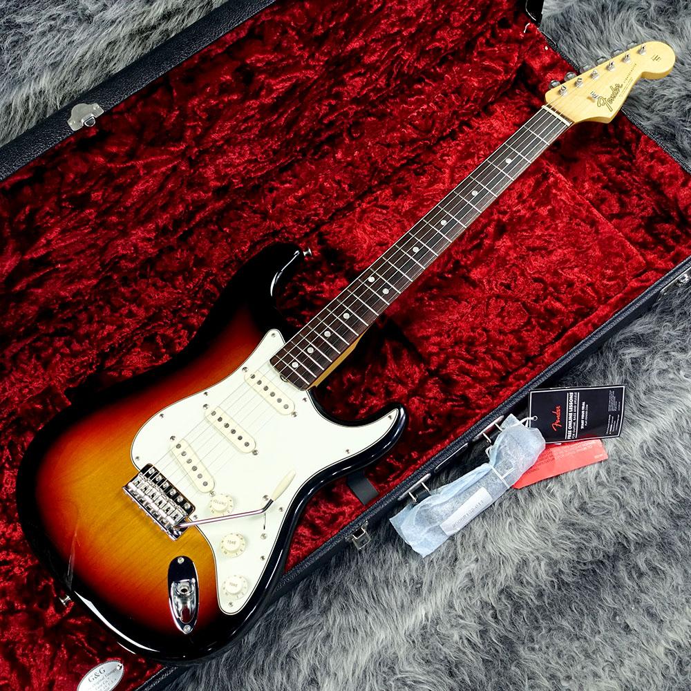 ギター Fender USA American Ori 60' Stratocaster American Original '60s Stratocaster 3-Color Sunburst Fender USA