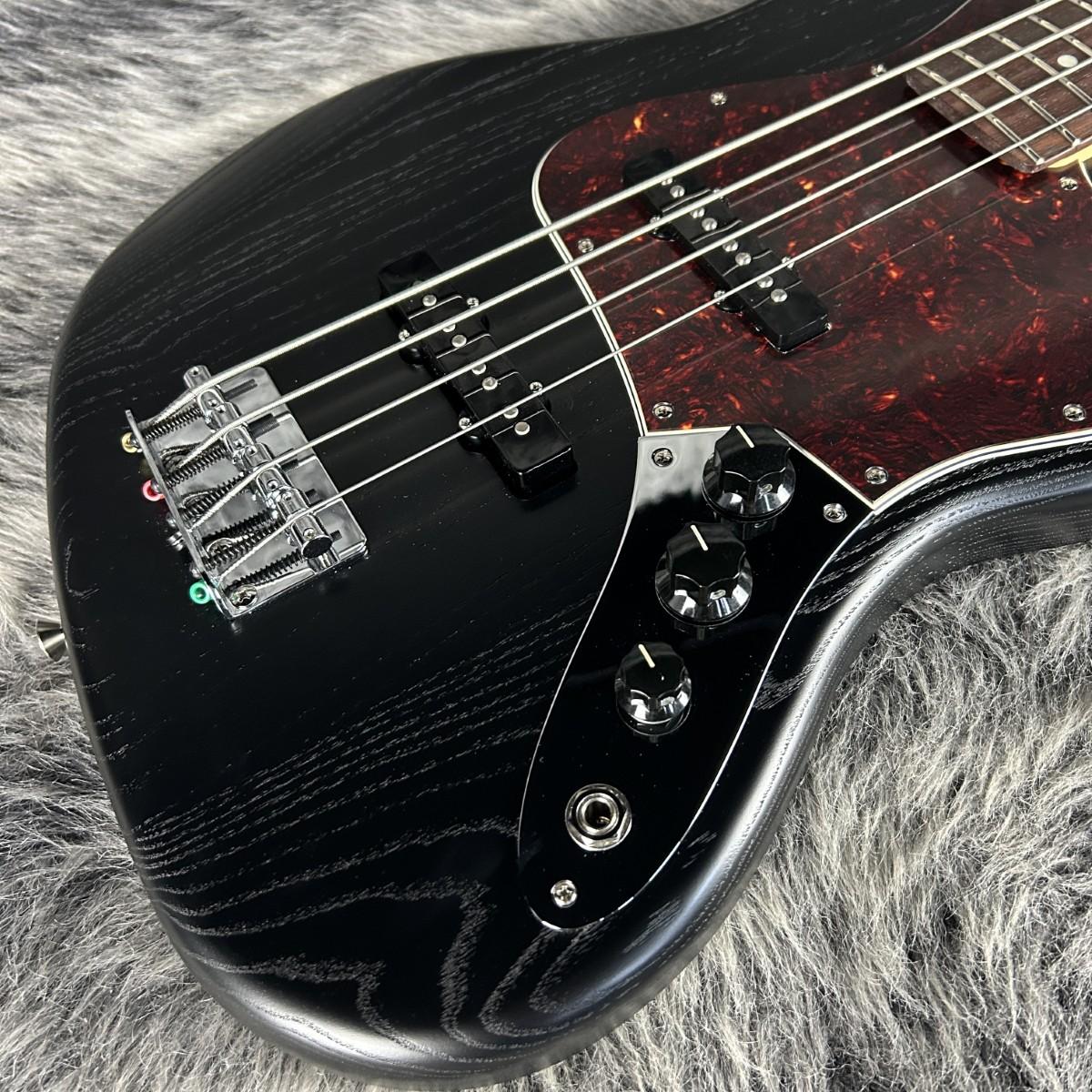 Made in Japan Limited Jazz Bass Raw Ash Rosewood Fingerboard Black