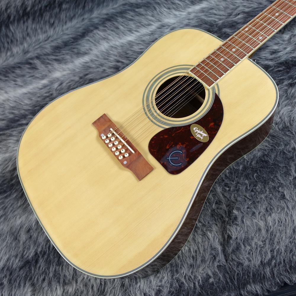 Songmaker DR-212 Natural Epiphone アコースティックギター フラット
